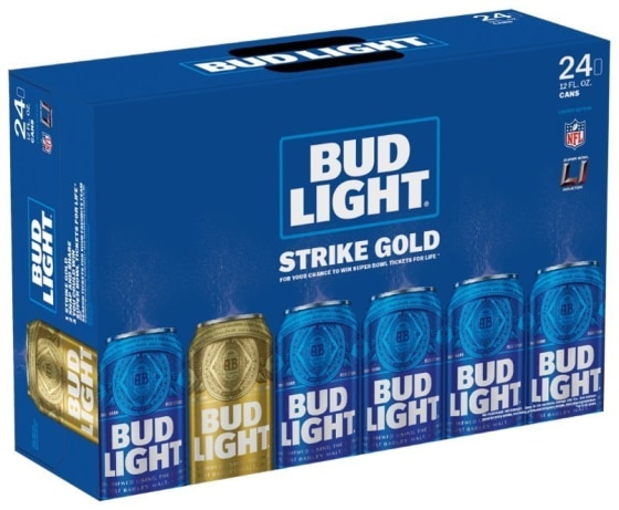 Bud Light's 'Strike Gold' 