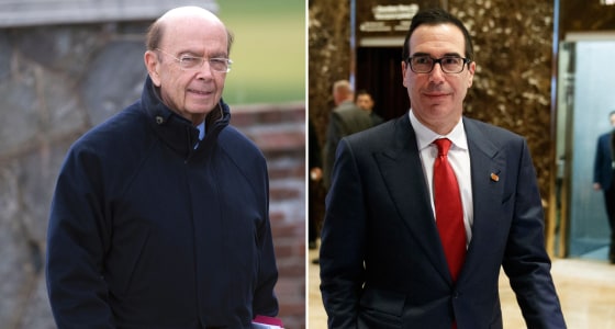 Wilbur Ross, Steven Mnuchin