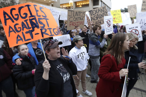 Image: Demonstrators