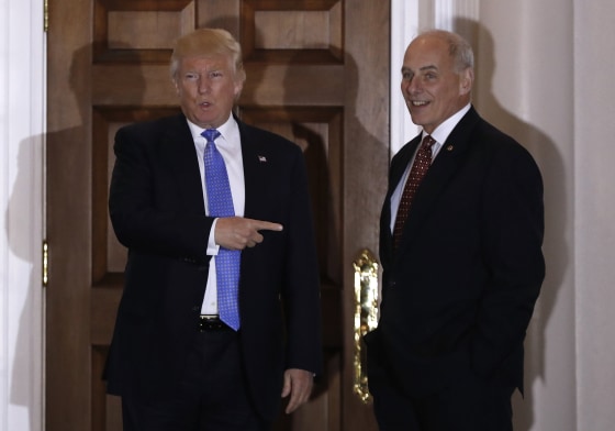 Image: Donald Trump, John Kelly