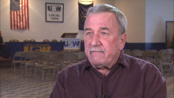 United Steelworkers Local 1999 President Chuck Jones