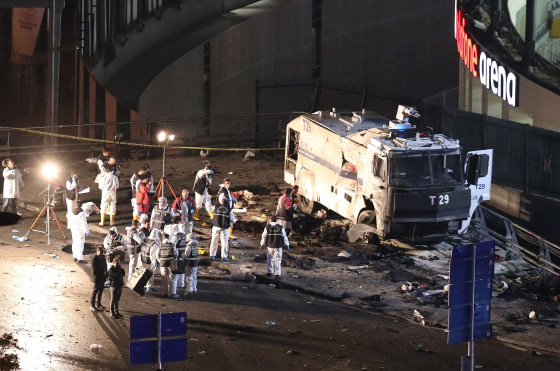 Image: Explosion in Istanbul