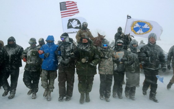 Image: Sioux From Standing Rock Reservation Claim Victory Over Dakota Pipeline Access Project