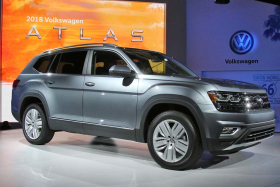 Measuring nearly 17 feet, bumper-to-bumper, the new Volkswagen Atlas is by far the biggest non-commercial vehicle the embattled automaker will have ever offered in the U.S.