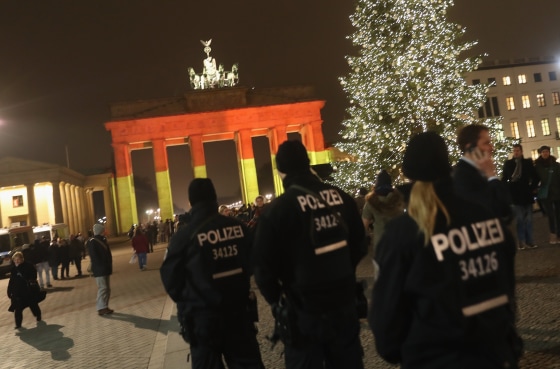 Image: Lorry Drives Through Christmas Market In Berlin