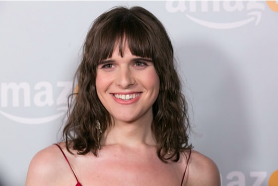 Hari Nef arrives for Amazon's Emmy Celebration at Sunset Tower Hotel on September 18, 2016 in West Hollywood, California.