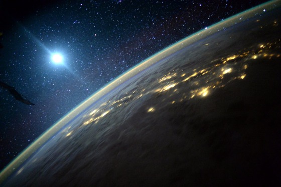 Image: Astronaut Scott Kelly took this photo from the International Space Station in September 2015