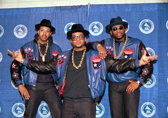 Image: oseph "Run" Simmons, Darryl "DMC" McDaniels, and the late Jason Mizell "Jam Master Jay."