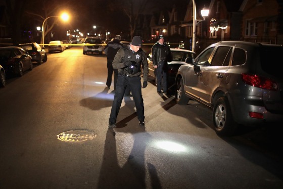 Image: Chicago Reaches Highest Murder Rate In The Nation As 2016 Comes To A Close