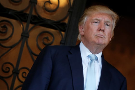 Image: President-elect Donald Trump delivered brief remarks to reporters at the Mar-a-lago Club in Palm Beach, Fla., on Dec.28, 2016.