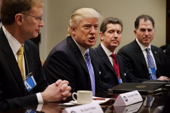 Image: President Trump Holds Listening Session With Business Leaders