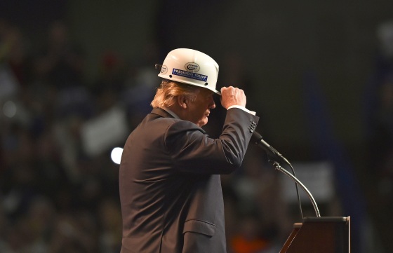 image: Republican presidential candidate Donald Trump