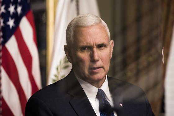 Image: Pence Swears in Education Secretary Betsy DeVos
