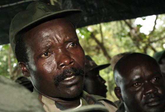 Image: File photo of the leader of Lord's Resistance Army Joseph Kony in 2006
