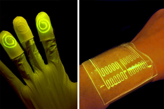 Image: Glowing gloves