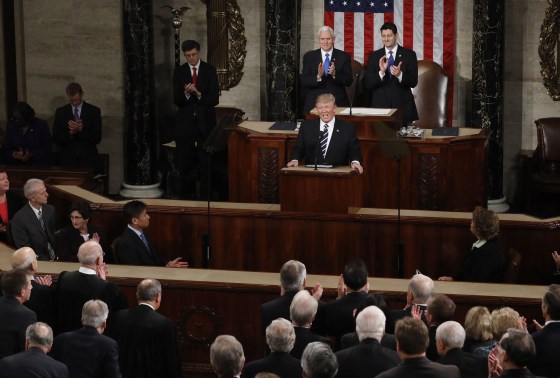 Image: Trump addresses a joint session of Congress