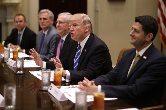 Image: President Trump Hosts Lunch With House And Senate Leadership At White House