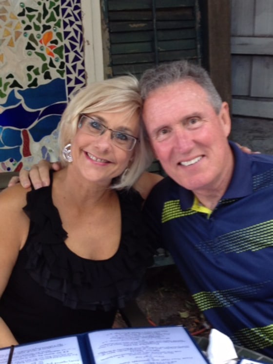 Image: Tom McCay and his wife, Maggie, were returning to their home in Houston Thursday when Tom fell ill. Fortunately, more than 20 doctors were on board the flight and they rushed to his aide.