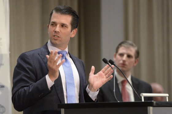 Image: Donald Trump Jr., Eric Trump