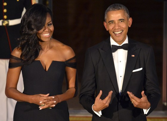 Image: File Photo: President Obama welcomes Chinese President Xi and Madame Peng for a State Dinner in Washington