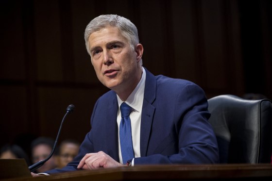 Image: Senate Judiciary Committee hearing on the nomination of Neil Gorsuch to be an associate justice of the Supreme Court