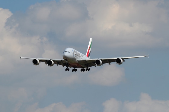 Image: Emirates airlines Airbus A380