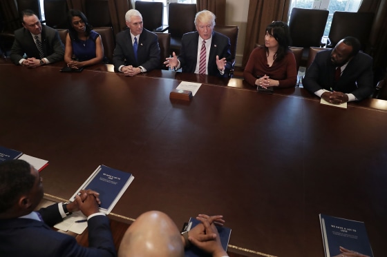 Image: President Trump Meets With Members Of The Congressional Black Caucus