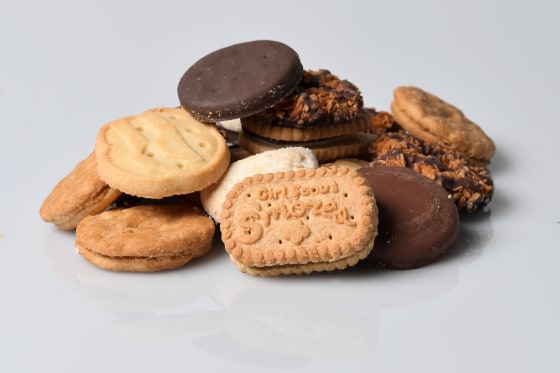 Image: Girl Scout cookies