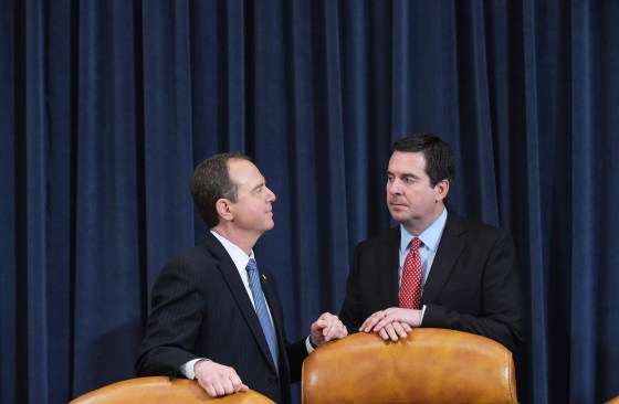 Image: Adam Schiff and Devin Nunes