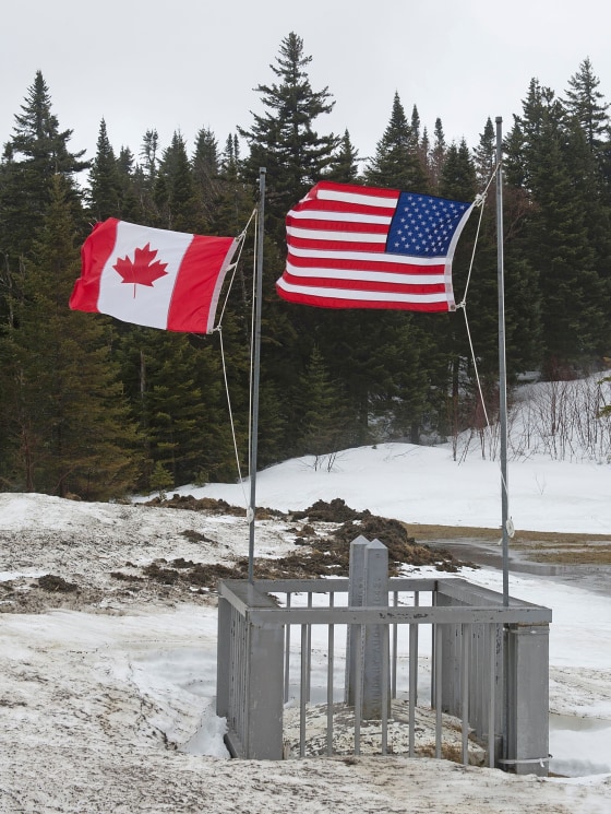 Image: US-CANADA-BORDER