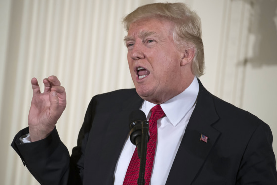 Image: US President Donald J. Trump delivers remarks at a Women's Empowerment panel