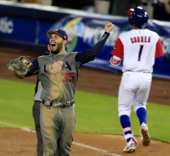 Image: World Baseball Classic, Los Angeles, USA - 22 Mar 2017