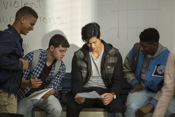 Ross Butler as Zach on Netflix's "13 Reasons Why."