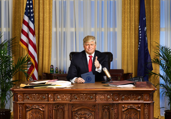 Image: Anthony Atamanuik as Donald Trump