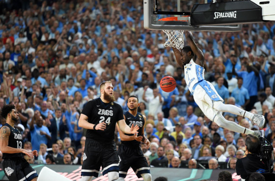Image: Gonzaga v North Carolina