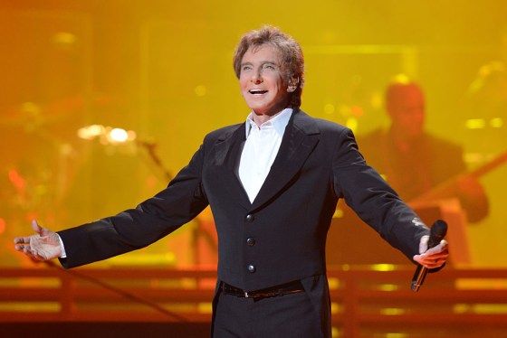 Barry Manilow performs at First Direct Arena Leeds on June 11, 2016 in Leeds, England