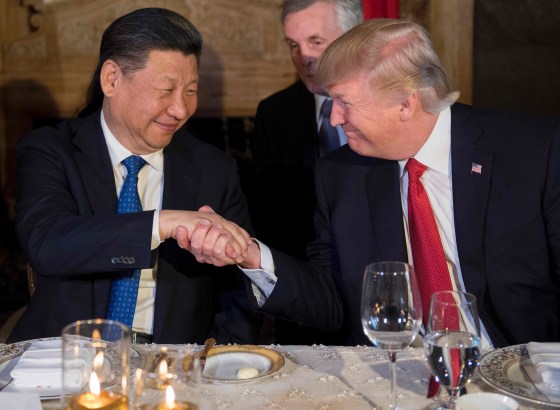 Image: Donald Trump and Xi Jinping