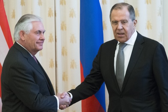 Image: Sergey Lavrov, Rex Tillerson