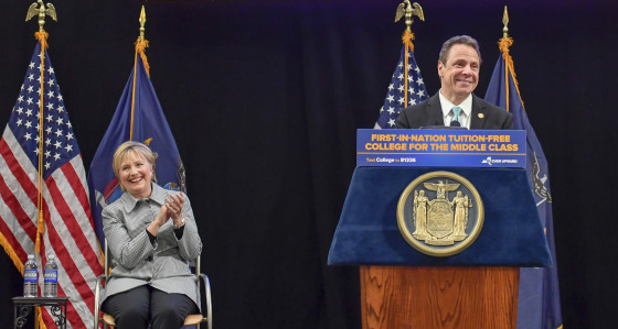 Image: Hillary Clinton, Cuomo