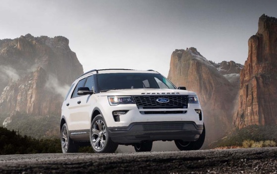 The 2018 Ford Explorer Platinum