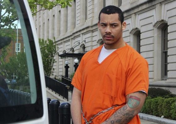 Image: Bruce Griggs exits a federal courthouse