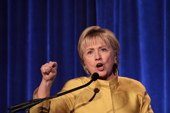 Image: Hillary Clinton Receives Trailblazer Award From LGBT Center In NYC