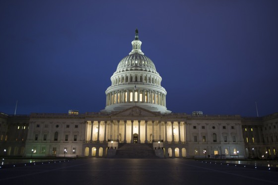 Image: United States Capitol Building at dawn