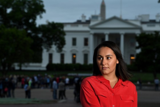 Image: NBC News reporter Ali Vitali has been covering President Donald Trump since he launched his campaign for the presidency.