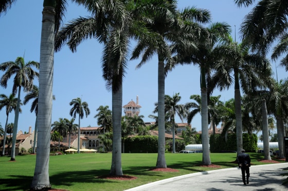 Image: President Trump's Mar-a-Lago estate is seen in Palm Beach