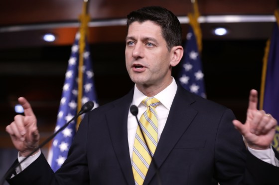 Image: Speaker Paul Ryan Holds Weekly Press Briefing At The Capitol