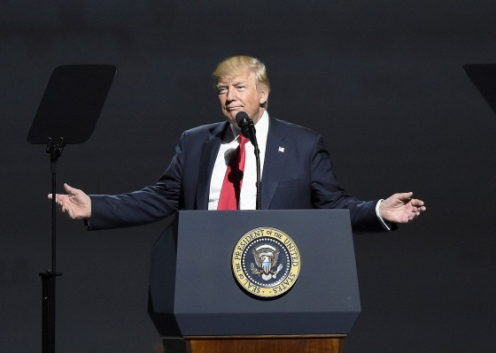 Image: Trump at NRA Event