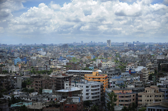 BANGLADESH-DHAKA-SKYLINE
