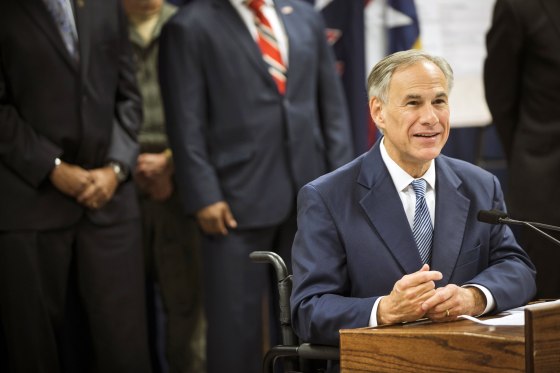 Image: Gov. Greg Abbott speaking