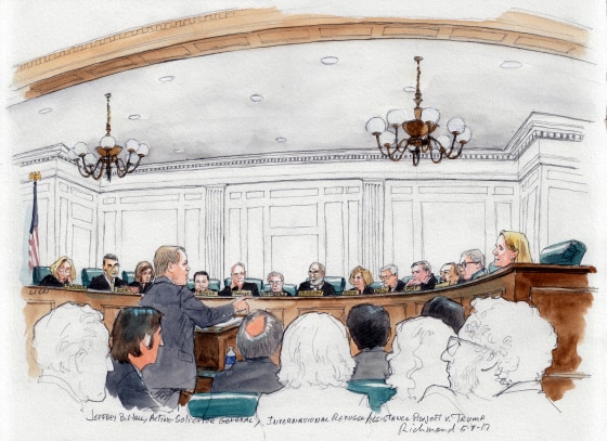 Image: Richmond Sketches: IRAP v Trump